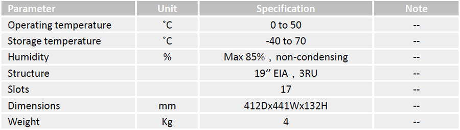 VL-CH Chassis_Specifications